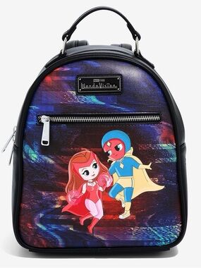 Loungefly Marvel WandaVision Chibi Static Mini Backpack